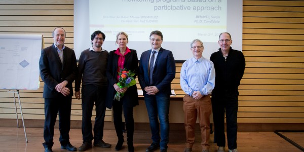 Jury de thèse de Sonja Behmel